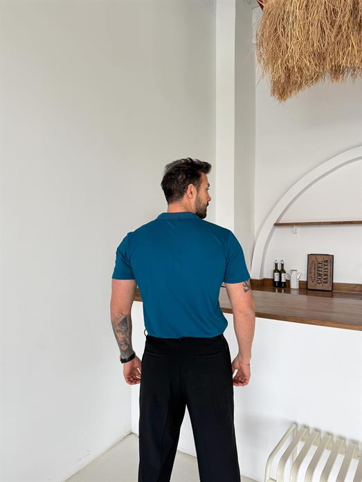 Mavi Lacos Polo Yaka TK