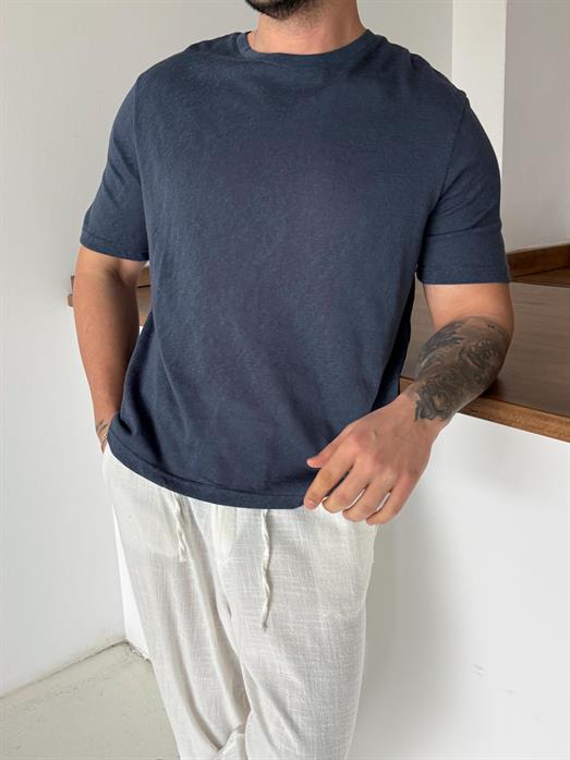 Mavi Maris Triko Kısa Kol Antioch 9449