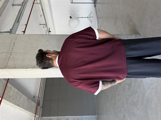 Mürdüm Oysho Nakışlı Tişört 8157 PNC