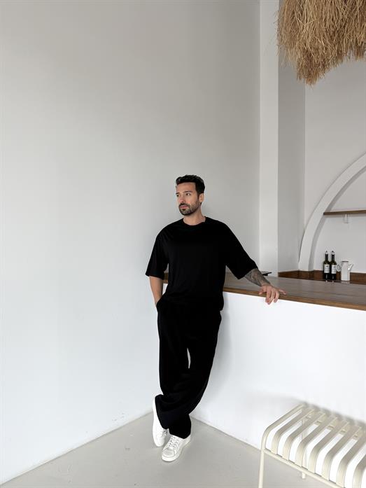 Siyah Oysho Suprem Bol T-SHİRT PNC 8150