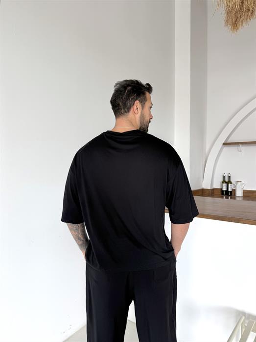 Siyah Oysho Suprem Bol T-SHİRT PNC 8150