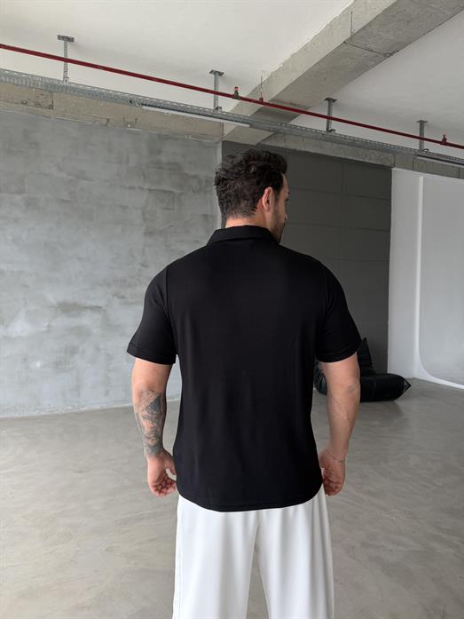Siyah Premium Pike Polo Yaka Antioch 9446