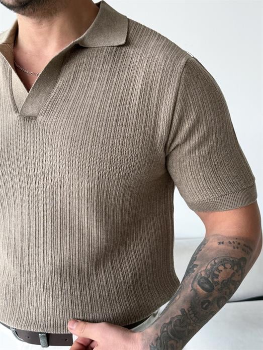 Vizon Açma yaka triko Antioch 3172