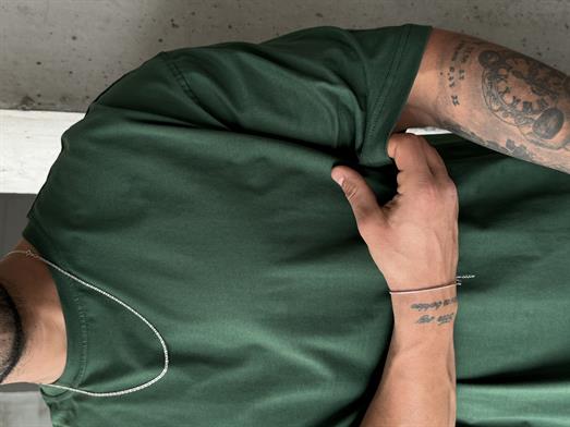 Zümrüt Düz Oversize T-SHİRT RP