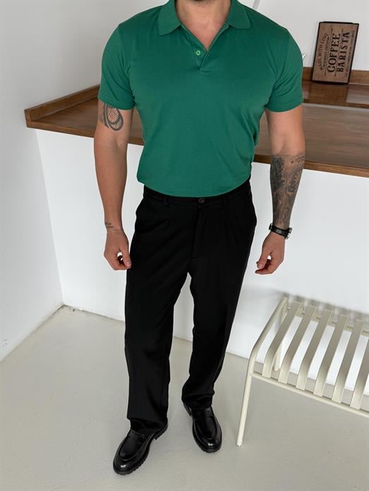 Zümrüt Lacos Polo Yaka TK