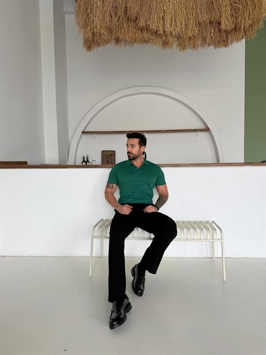 Zümrüt Lacos Polo Yaka TK