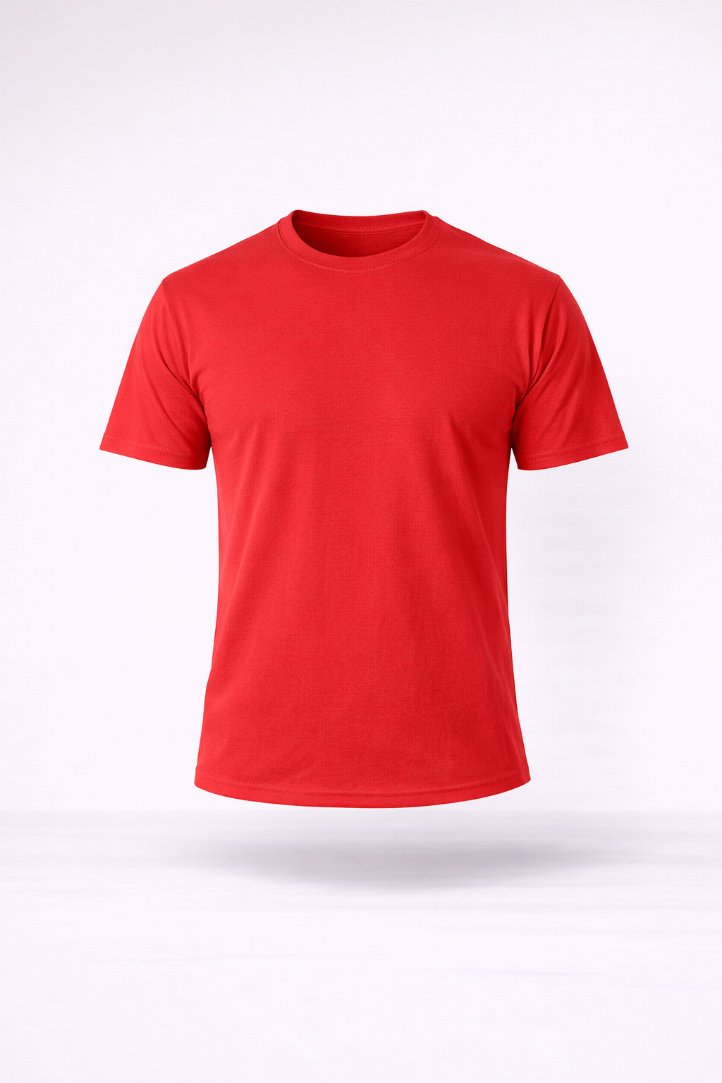 BASİC TSHİRTLERKırmızı Kıırmızı Slim Fit Basic T-SHİRT TB