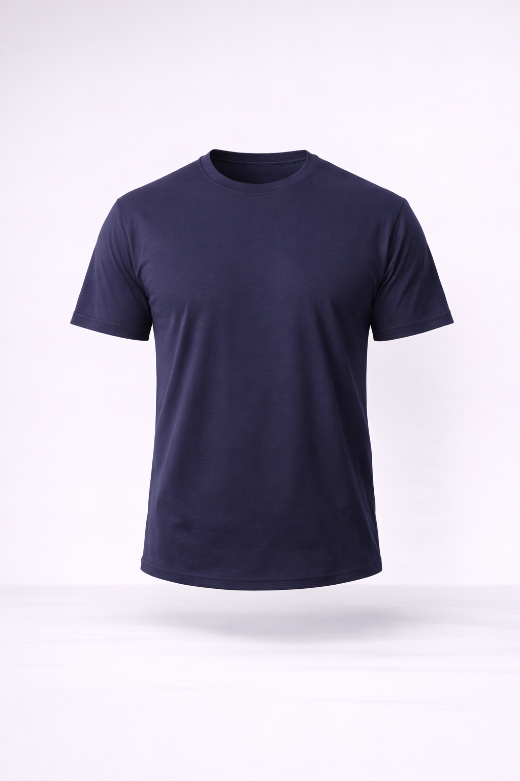 BASİC TSHİRTLERLacivert Lacivert Slim Fit Basic T-SHİRT TB