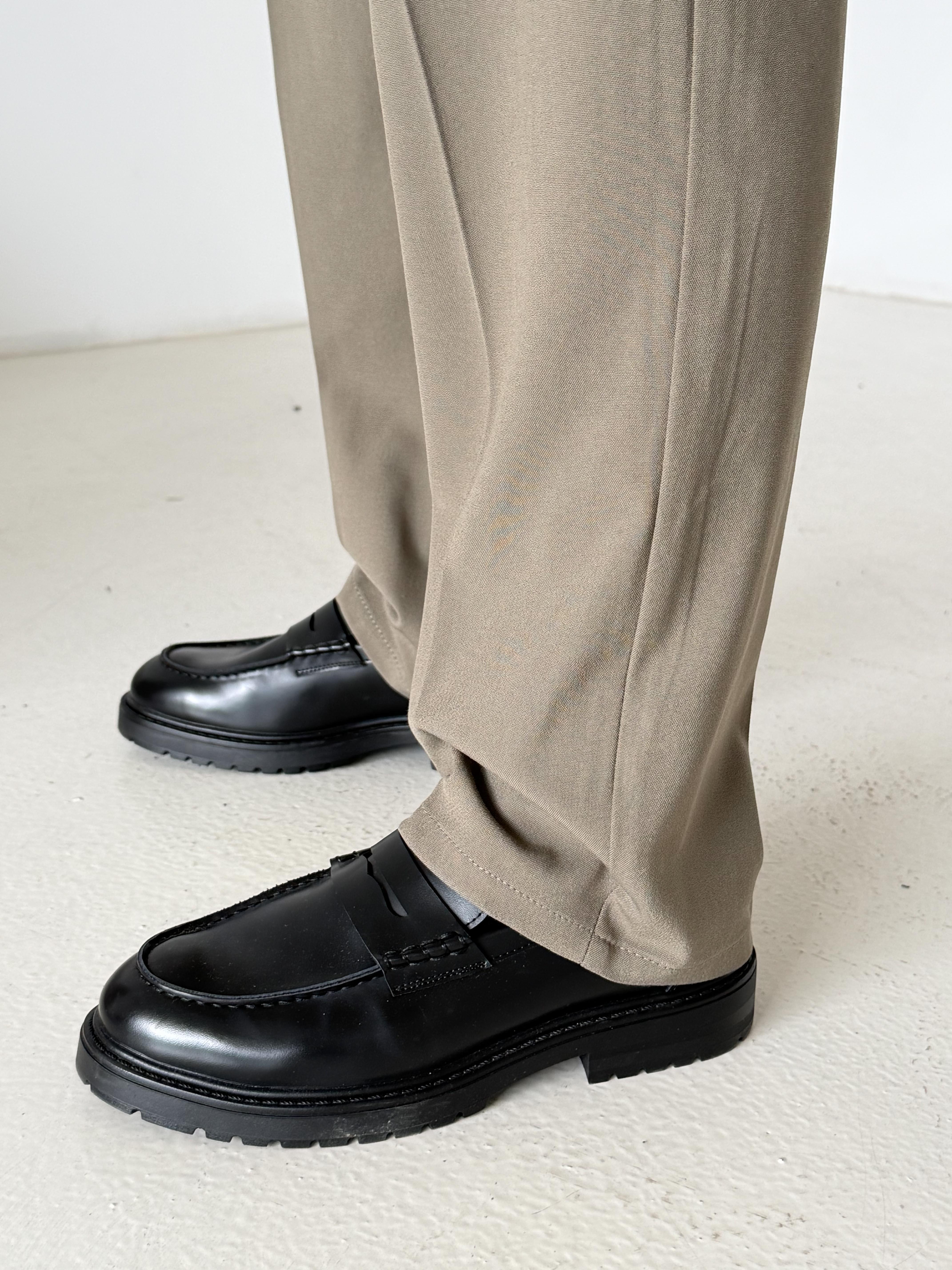 GabardinÇağla Baggy Bezayağı Kumaş Pantalon SNZ N1135