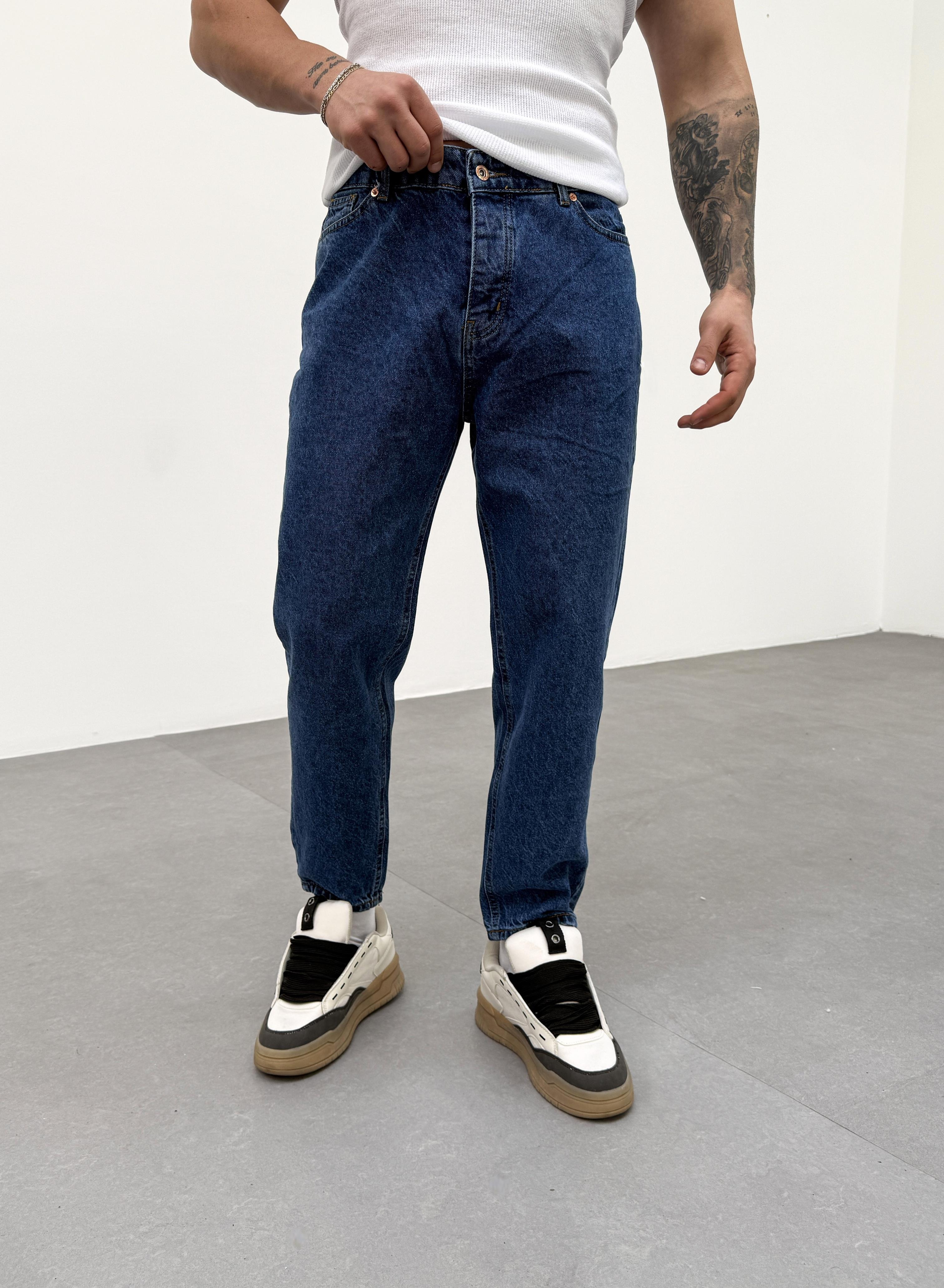 KOT PANTOLONLacivert Boyfirend Kot Pantolon KRL