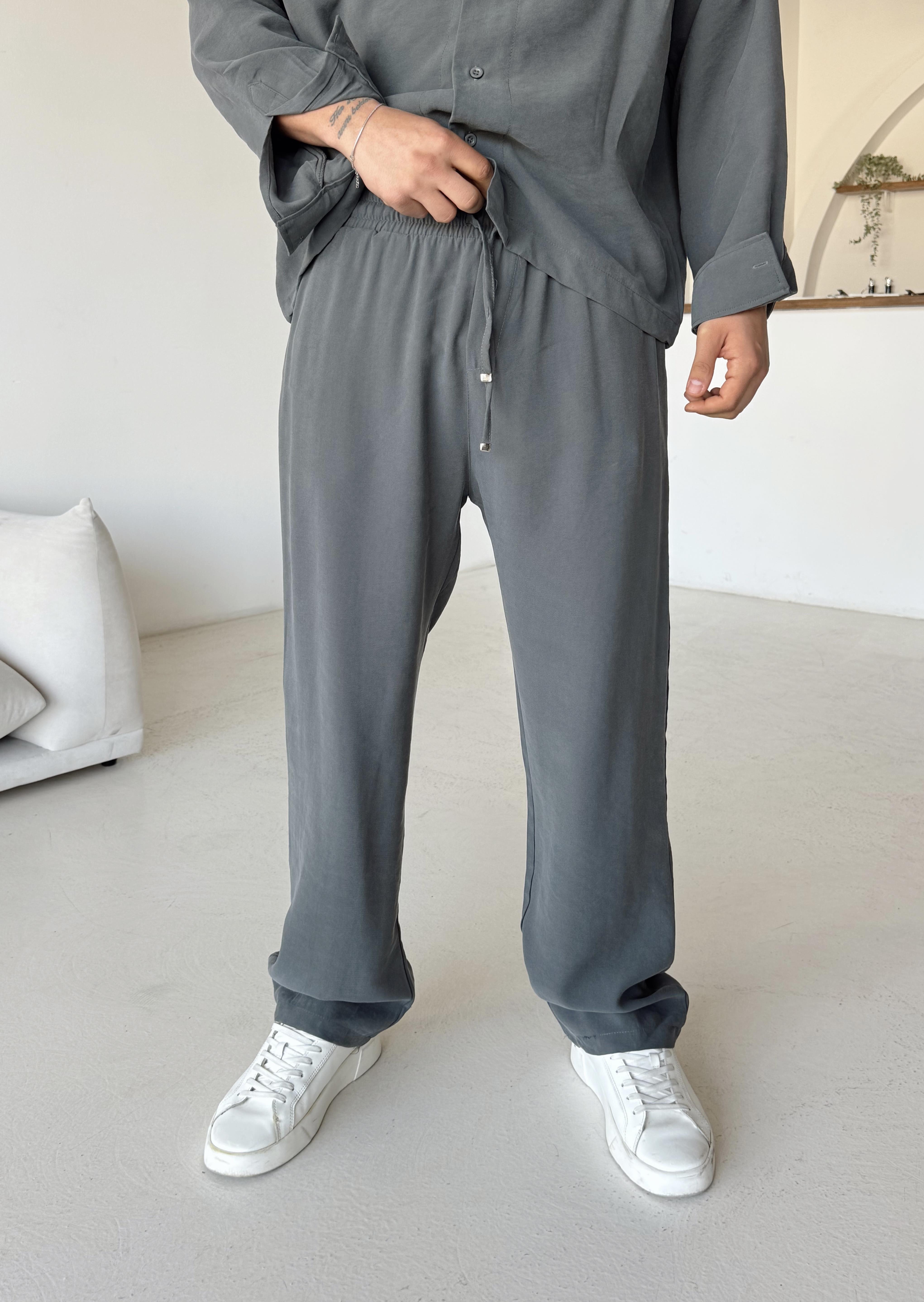 KUMAŞ PANTOLONFüme Diogenal Tensel Gramajlı Cep Kapaklı Pantalon Snz 50531