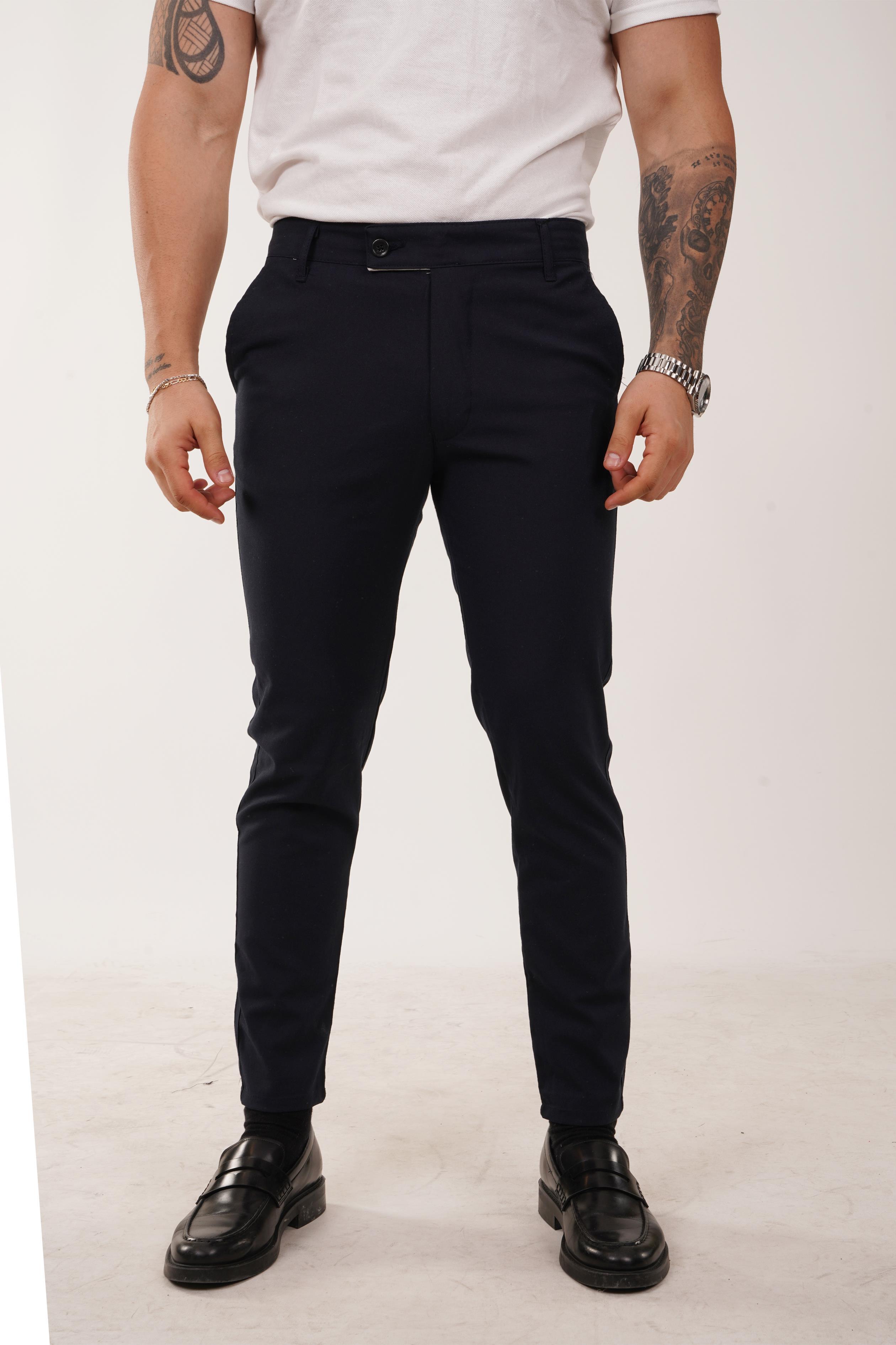 KUMAŞ PANTOLONLacivert Kumaş Pantolon Slim Fit PLT 011