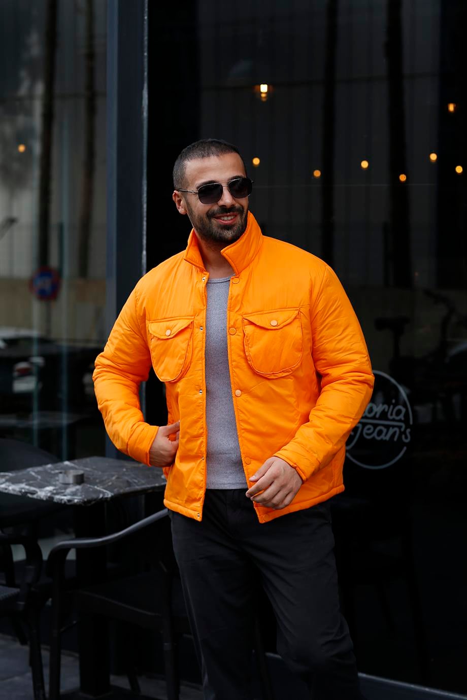 MONT & CEKETTuruncu Ön Göğüs Cepli Basic A Kalite Mont SNZ