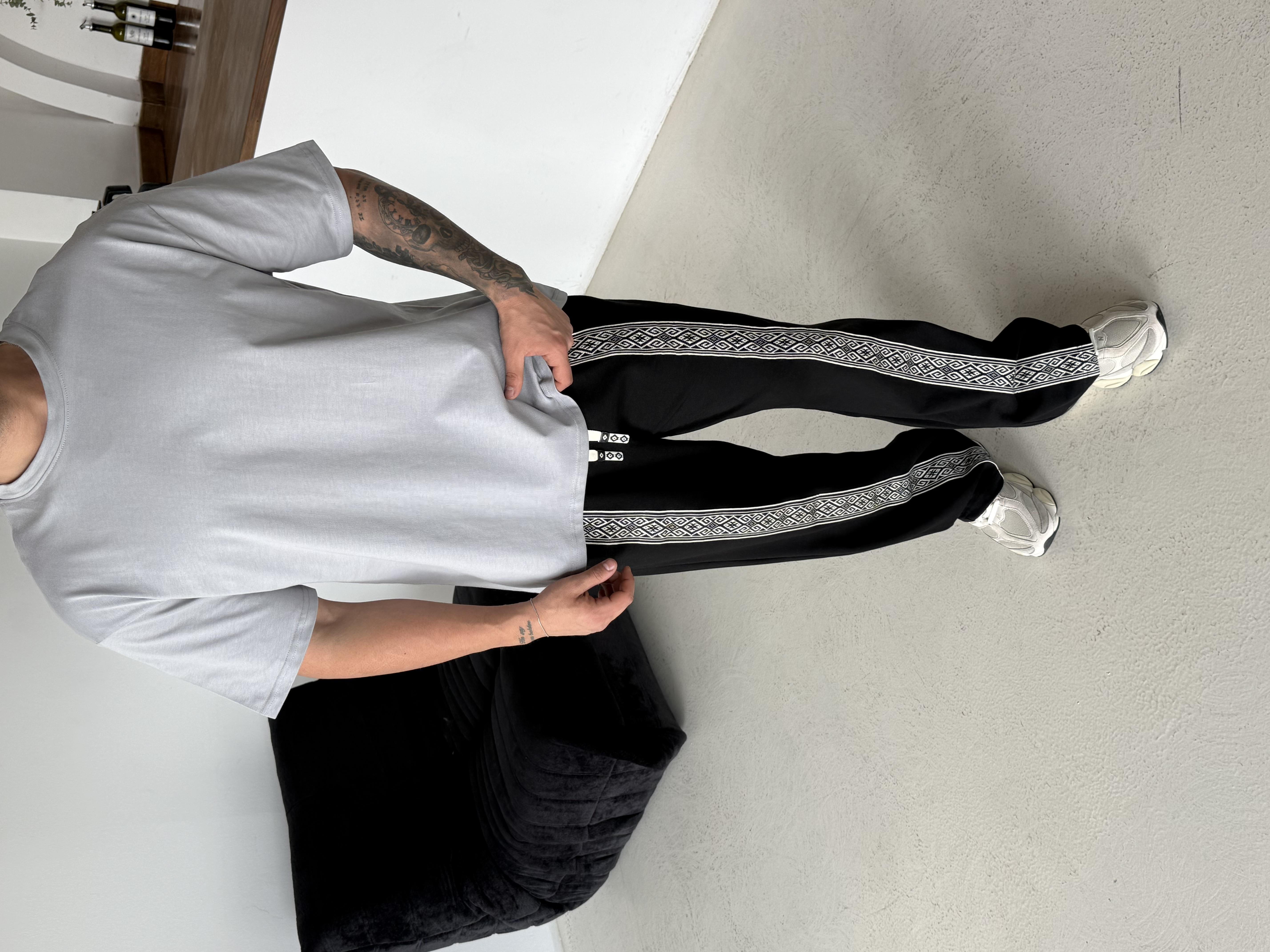 T-SHİRTBoyamagri Düz Pamuk Oversize T-SHİRT SC