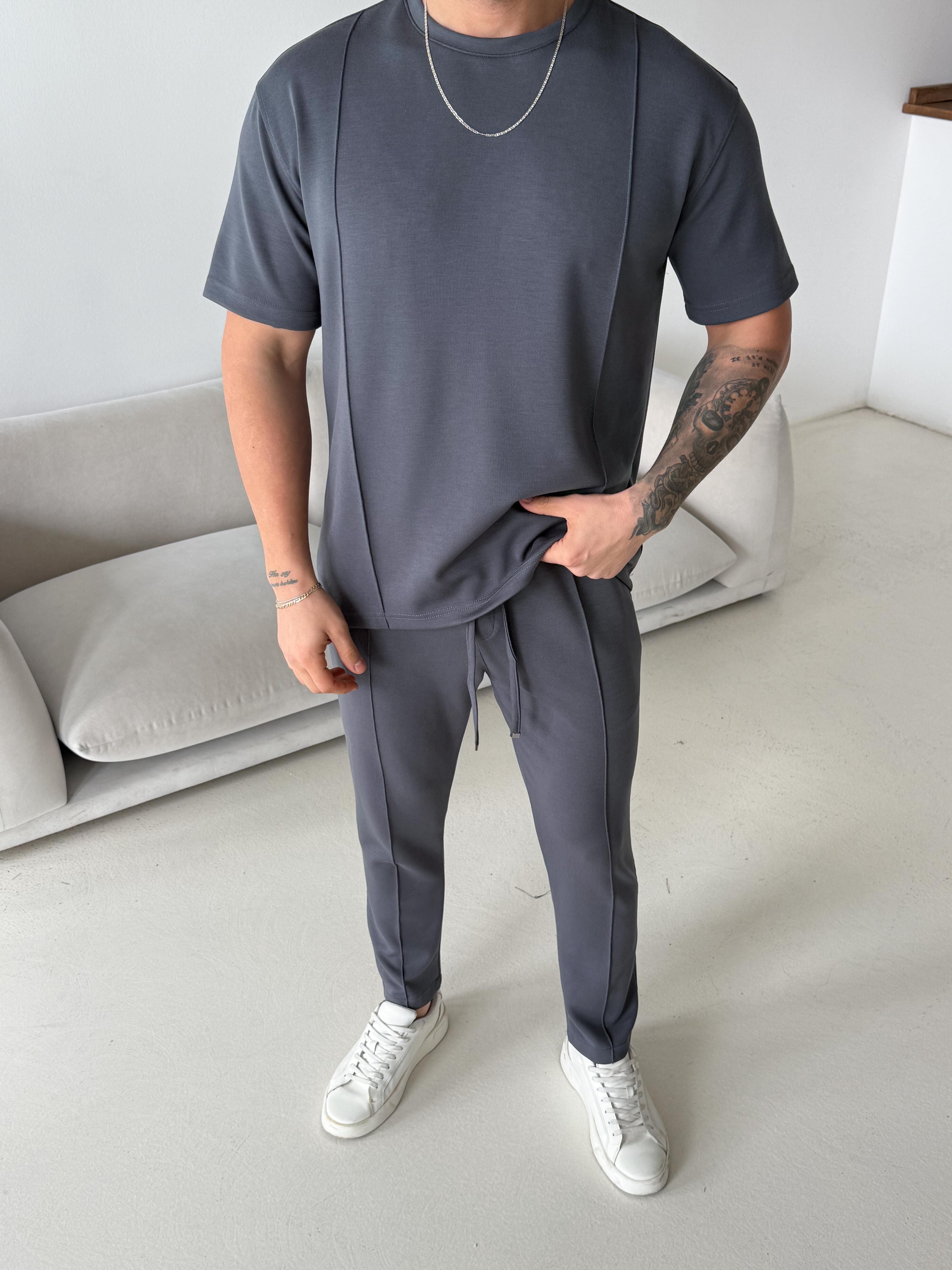 T-SHİRTFüme Çimalı Oysho Regular Fit Tişört LNS 37099