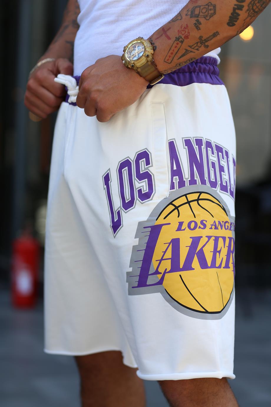 NBA, Shorts, Just Don Los Angeles Lakers Shorts