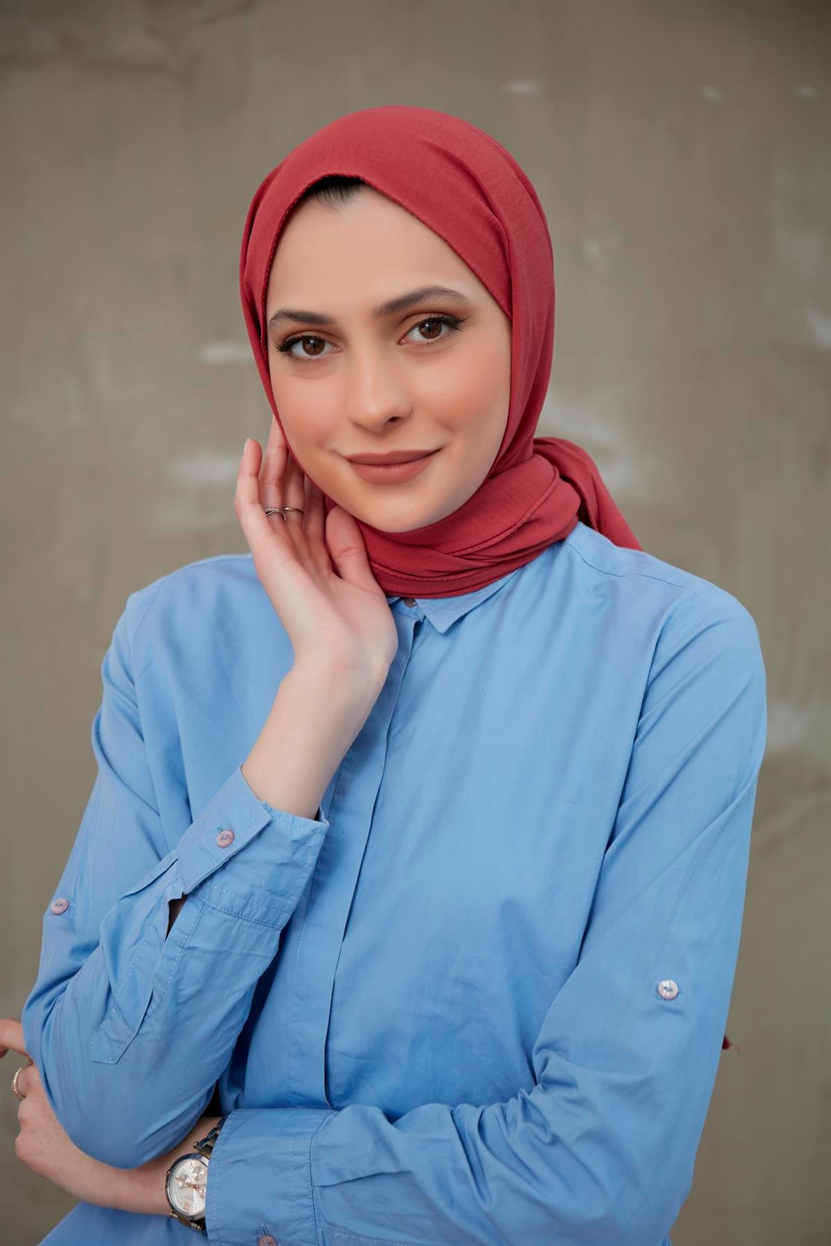 Aerobin Cazz Şal Şeker Pembesi
