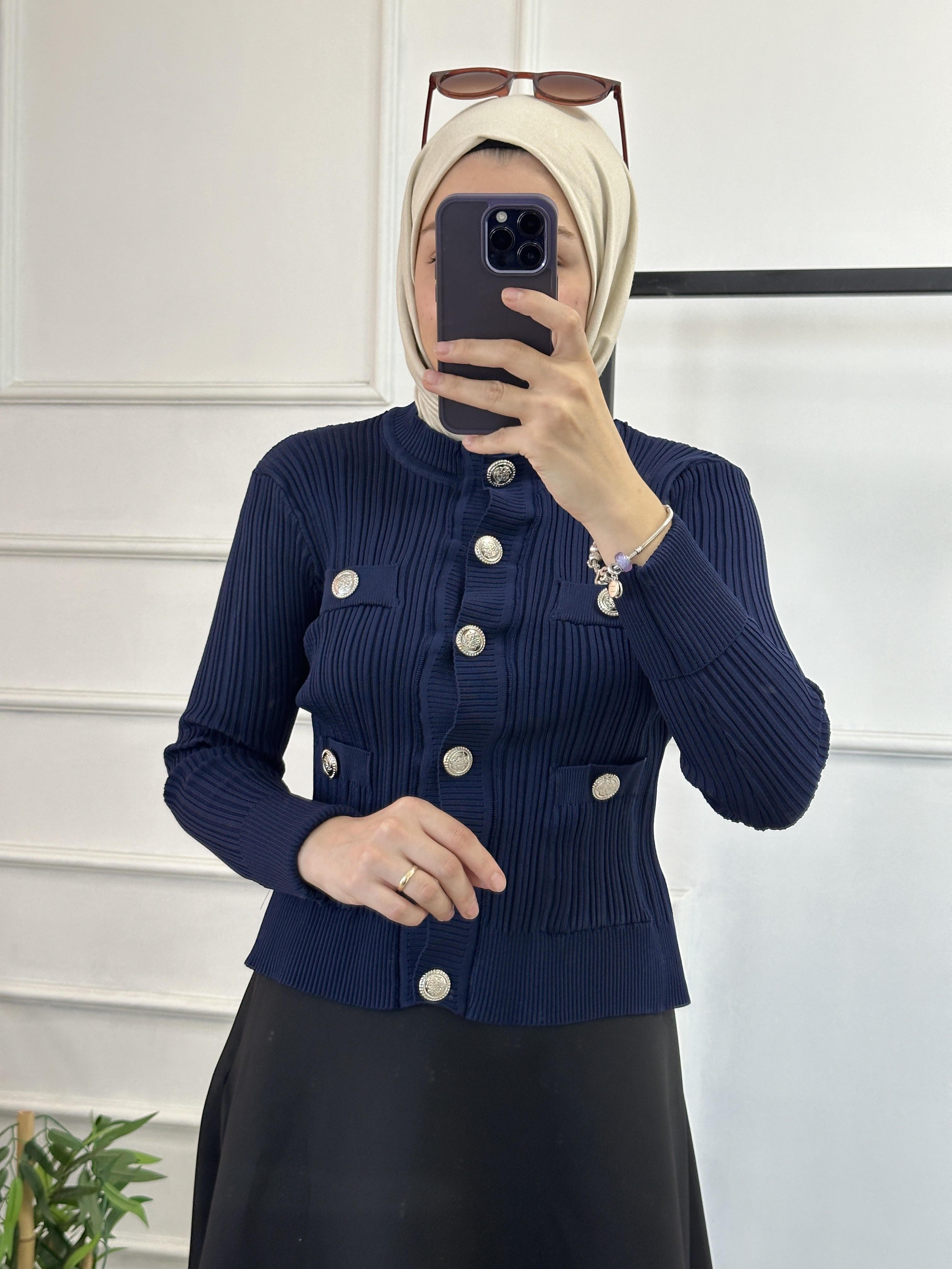 BYMEN Hırka Lacivert