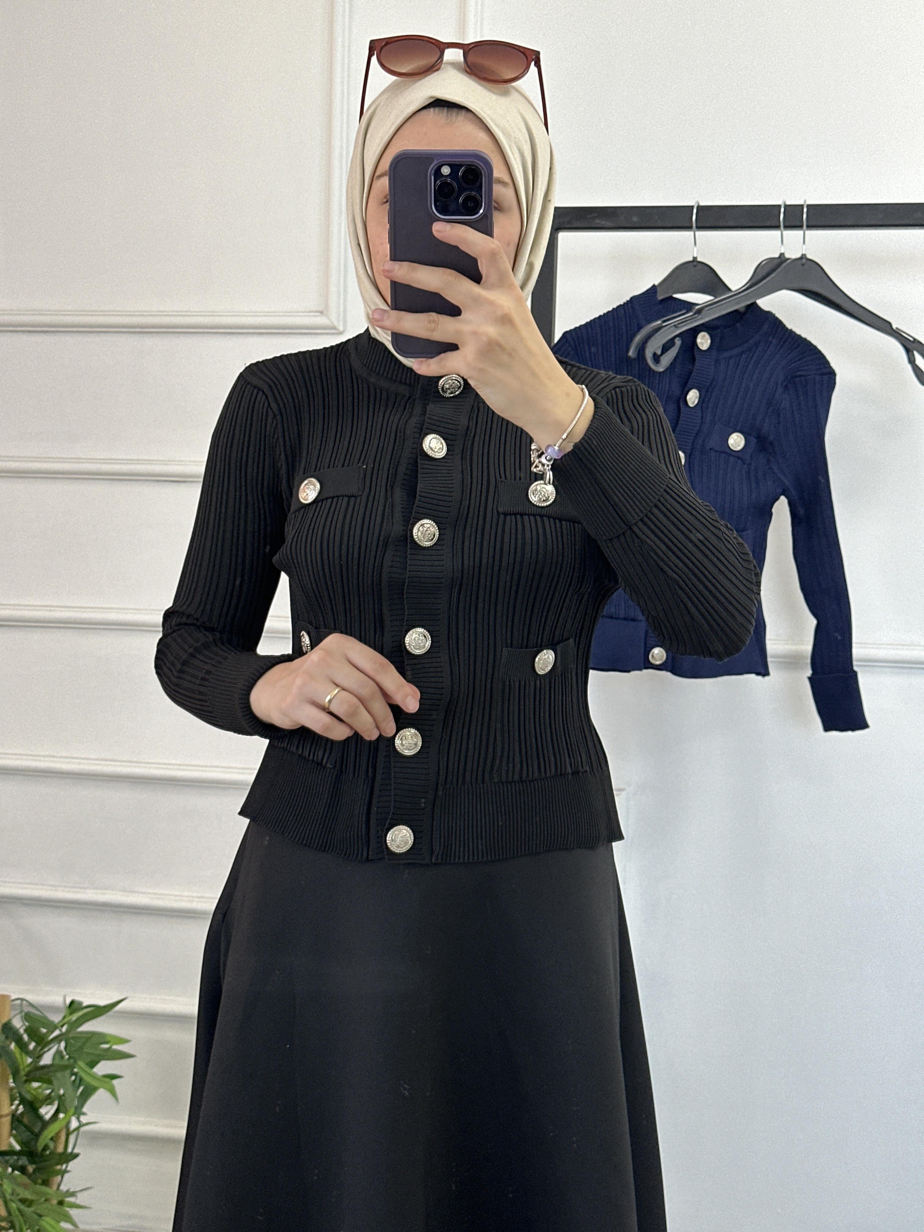 BYMEN Hırka Siyah
