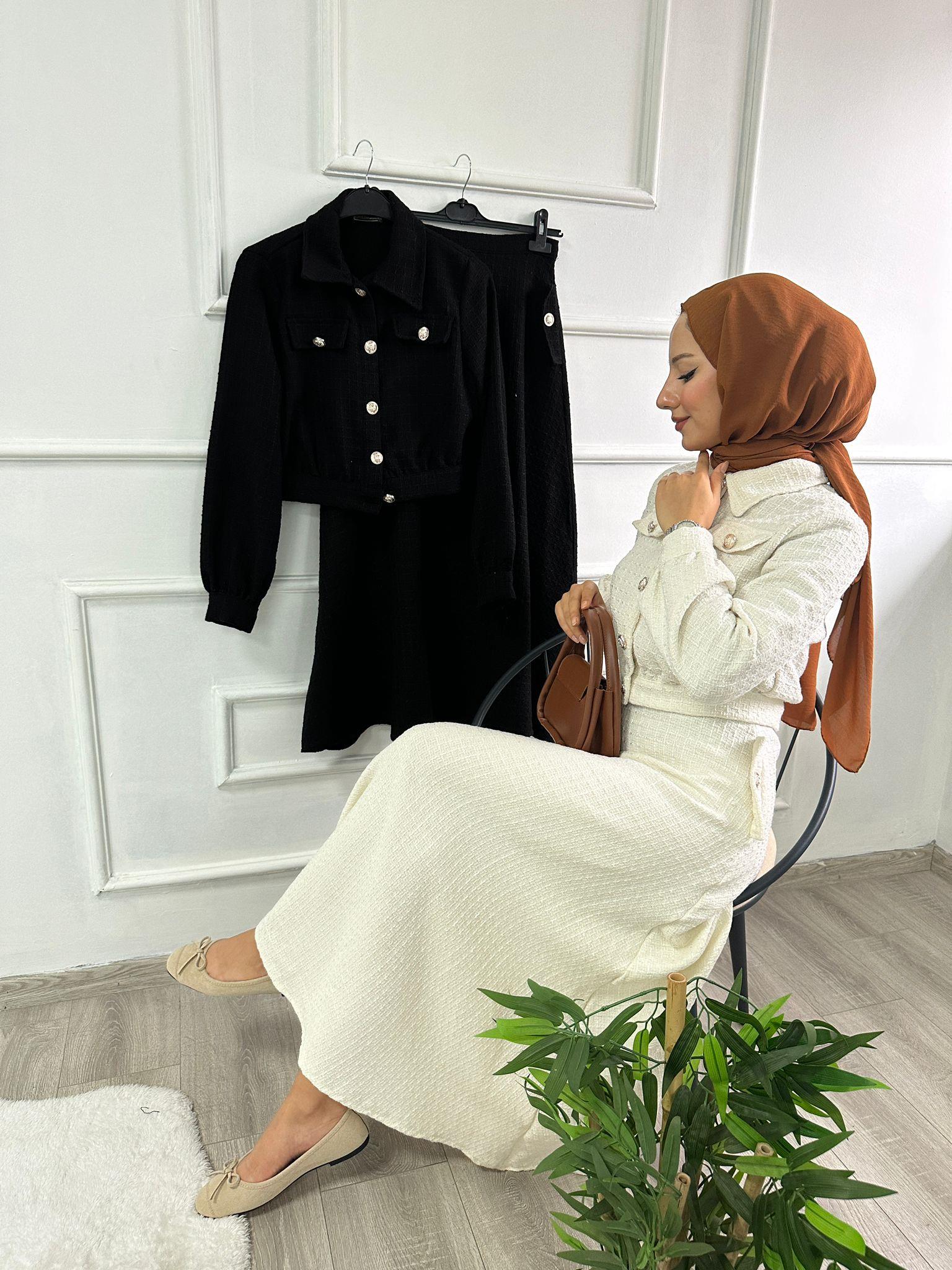 Chanel Takım Ekru
