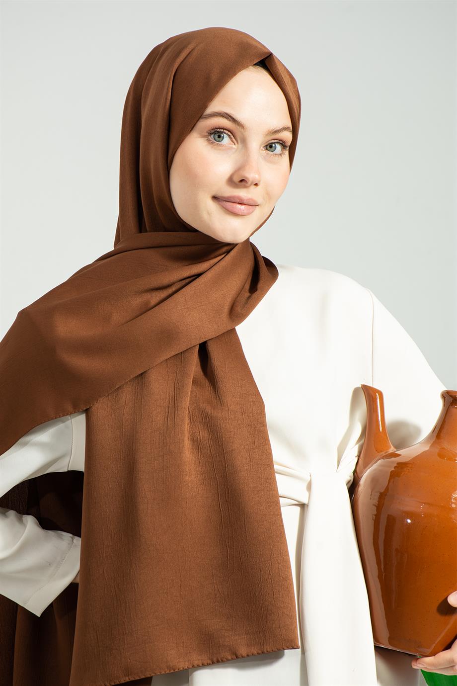 Comfort Kırinkıl Şal Çikolata Kahve