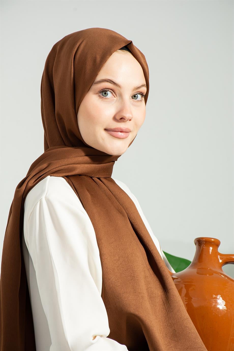 Comfort Kırinkıl Şal Çikolata Kahve