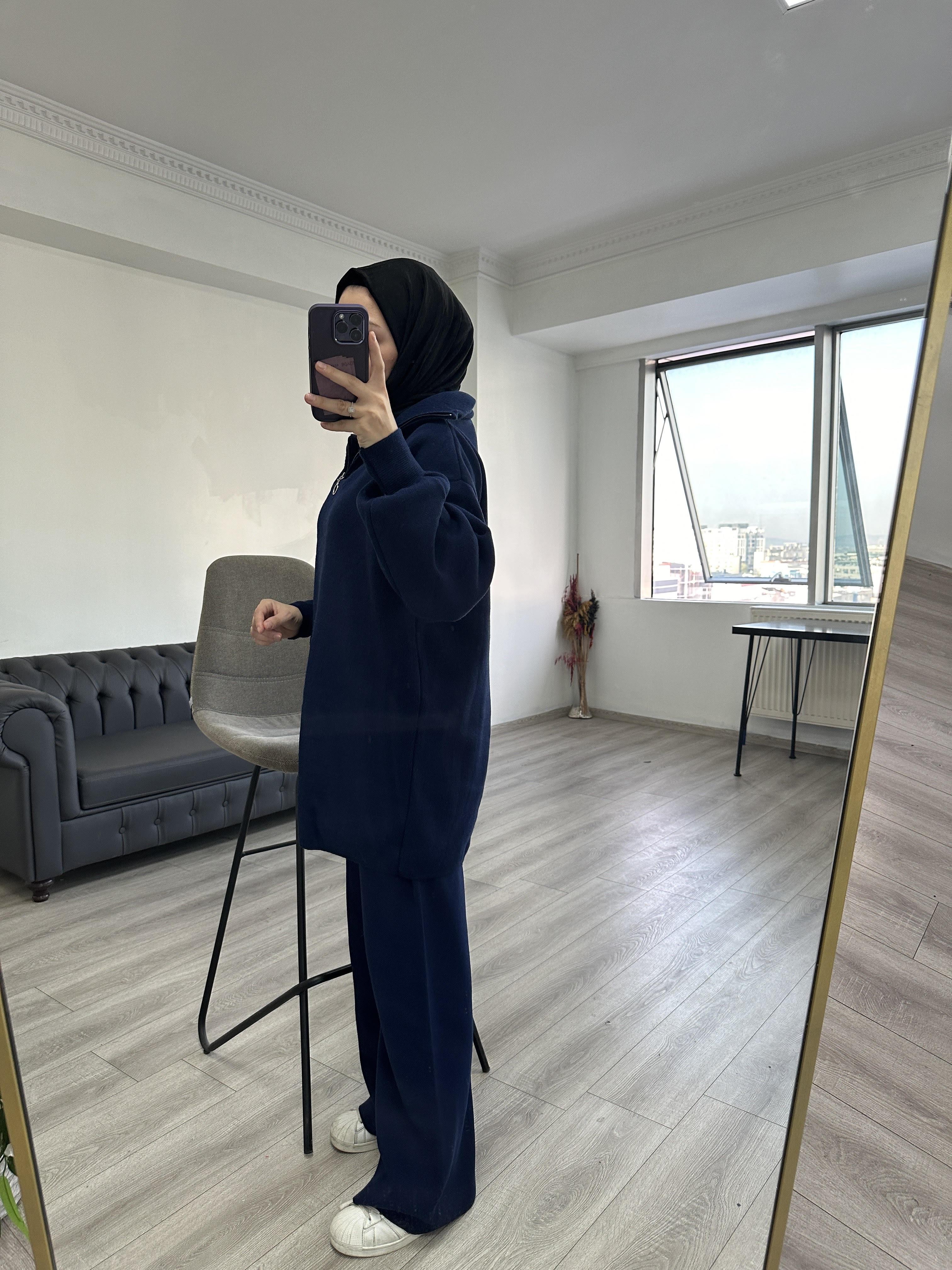 Triko Tunik Takım Lacivert
