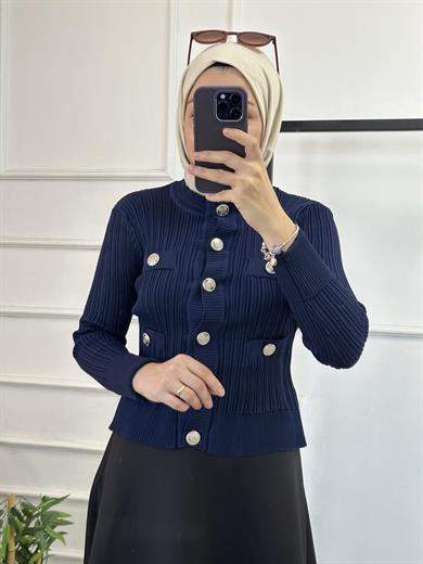 BYMEN Hırka Lacivert