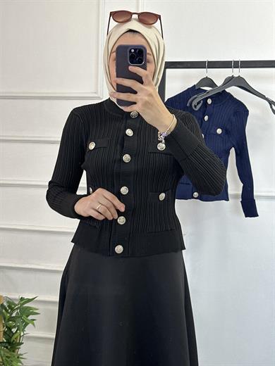 BYMEN Hırka Siyah