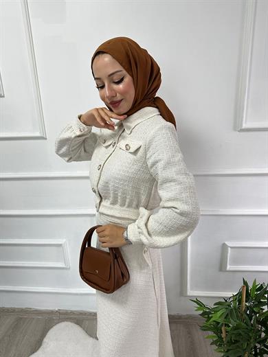 Chanel Takım Ekru