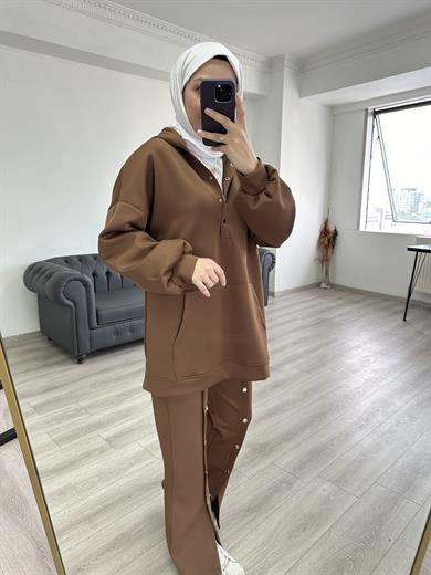 ÇITÇITLI Scuba Takım Kahverengi
