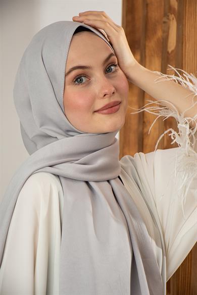 Comfort Kırinkıl Şal Gümüş