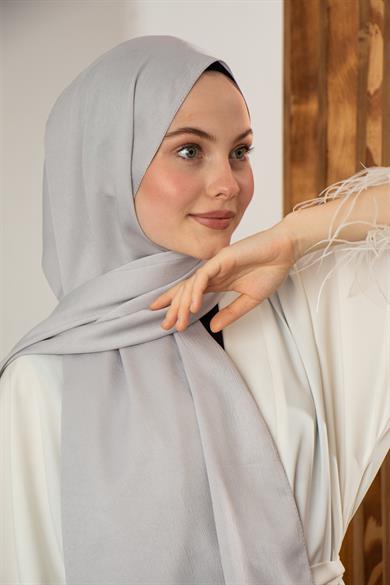 Comfort Kırinkıl Şal Gümüş