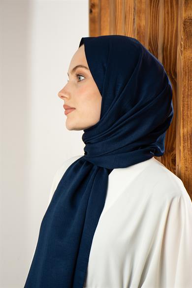 Comfort Kırinkıl Şal Lacivert