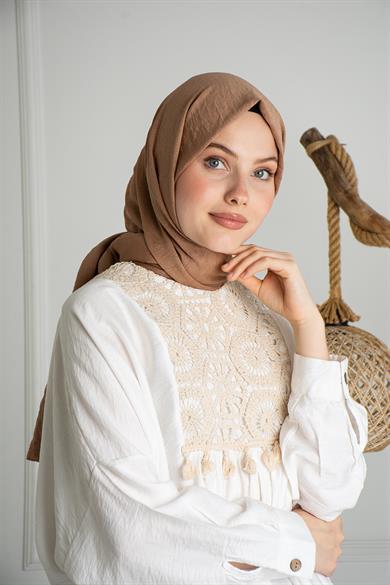 Comfort Kırinkıl Şal Vizon