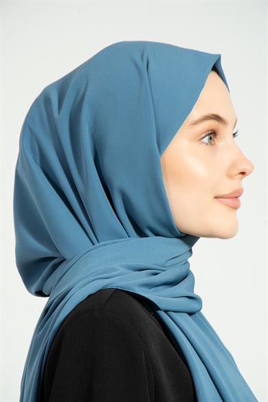 Medine İpeği Şal Bebe Mavisi