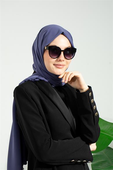 Medine İpeği Şal Lila
