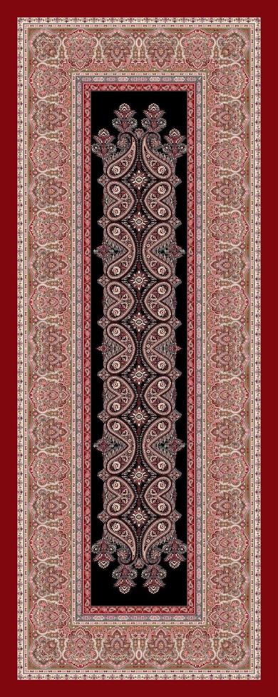 Rustik Desen Soft Şal Bordo