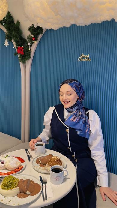 Vera Desen Soft Şal Menekşe
