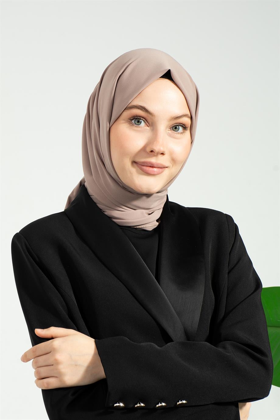 Medine İpeği Şal Kum Beji