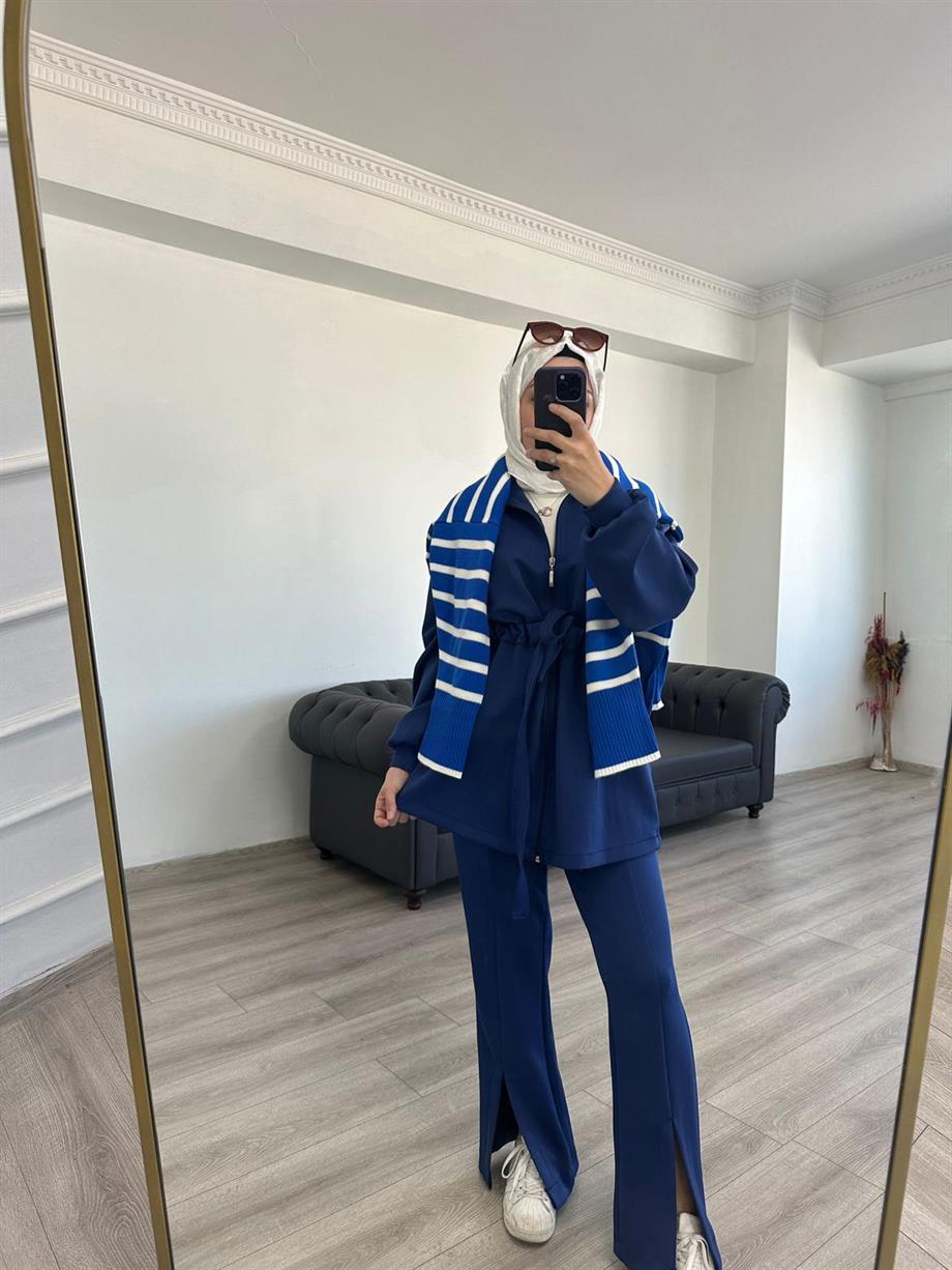 Scuba Ayarlanabilir Takım İndigo