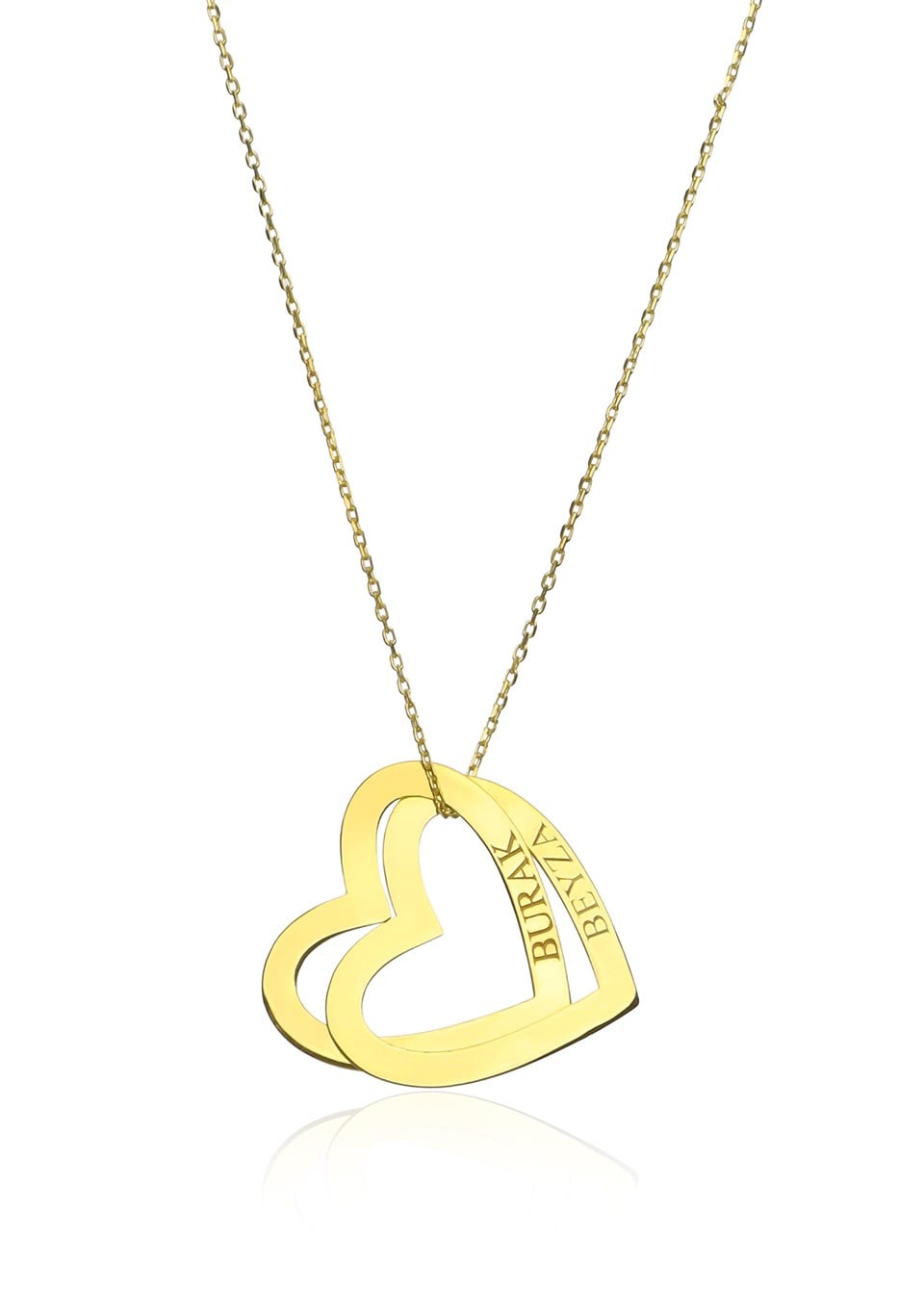 925 İntertwined Love Kolye 