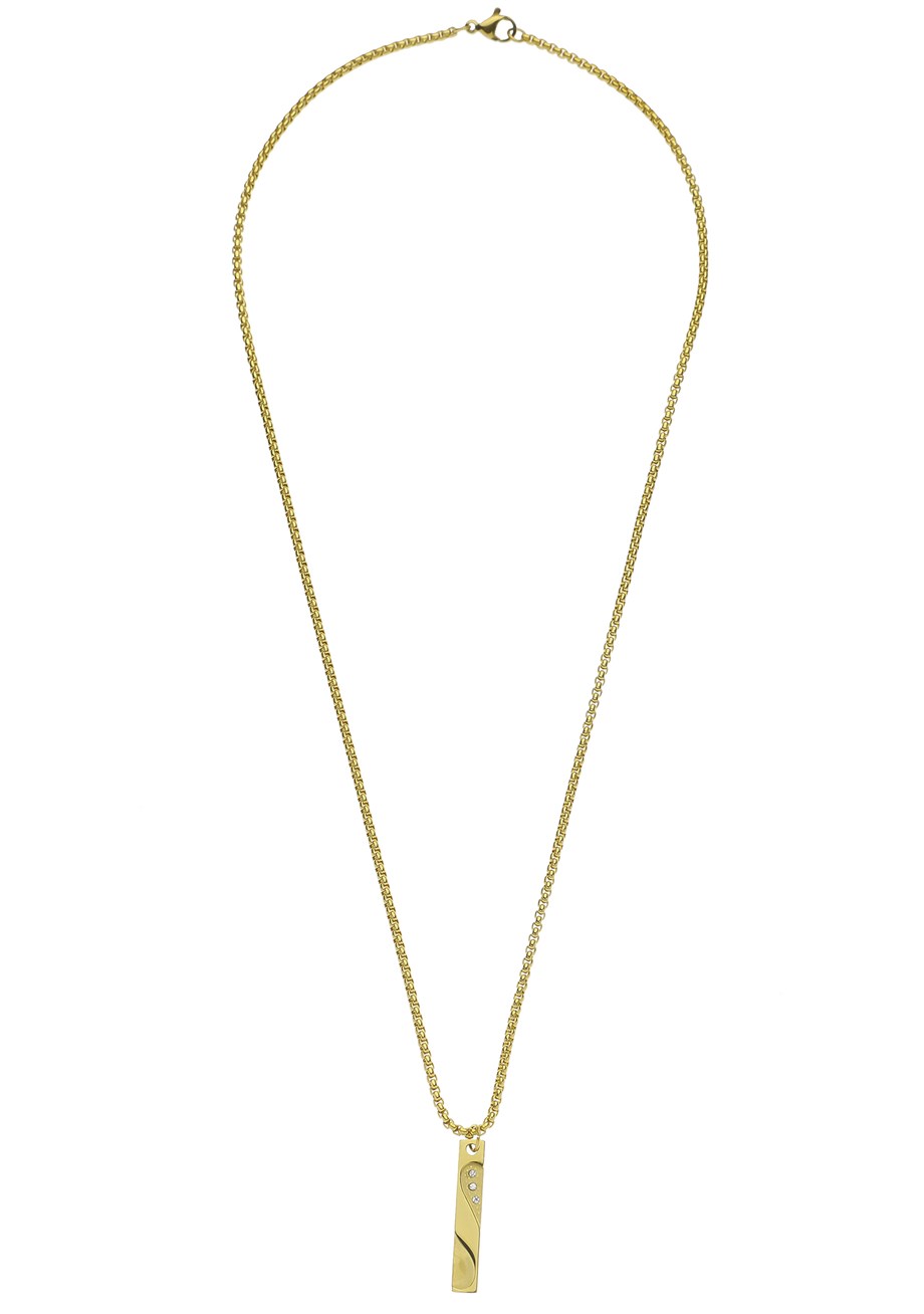 Altın Sarısı Renki Lobiu Kolye 