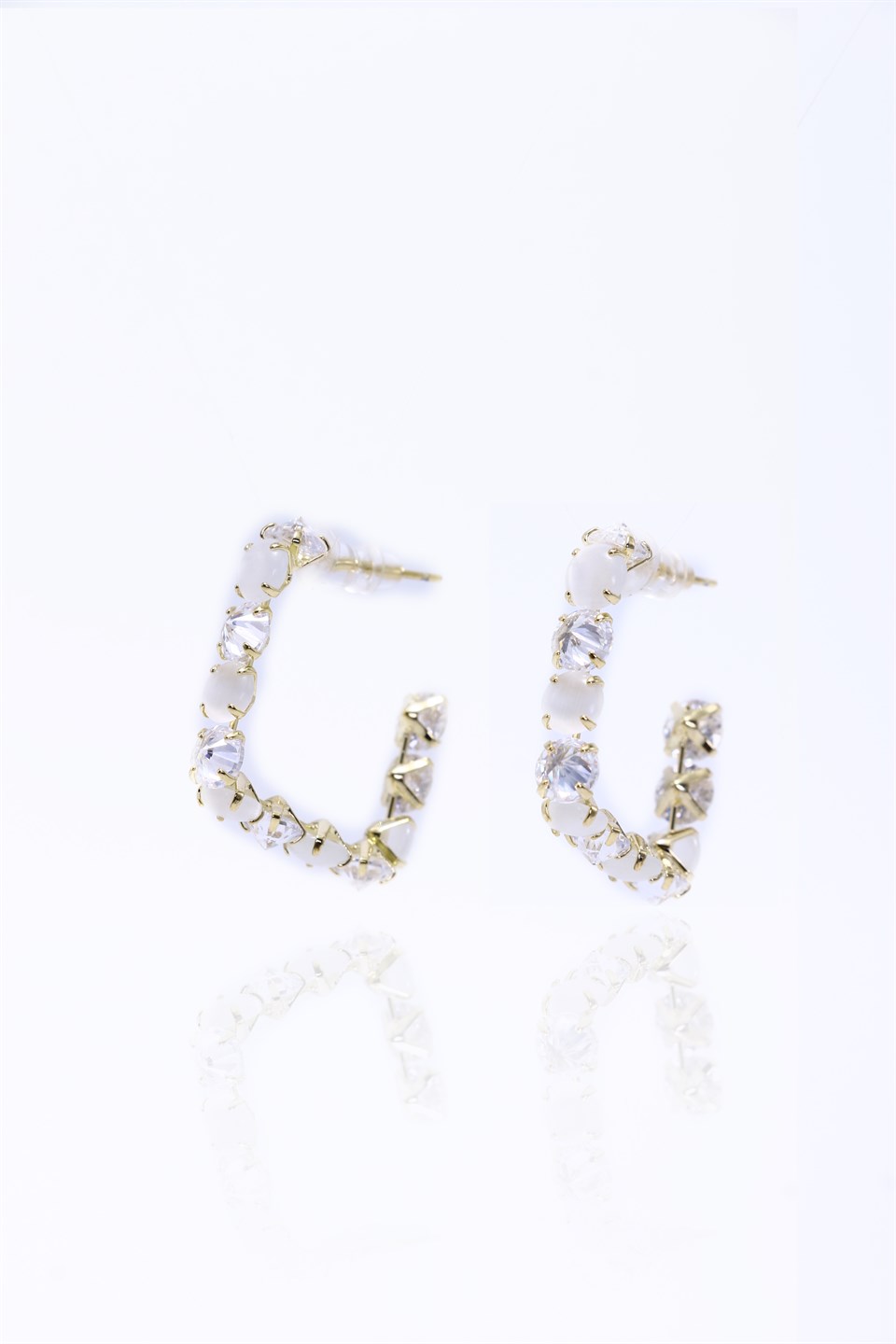 Altın Sarısı Renkli Monaco Küpe 