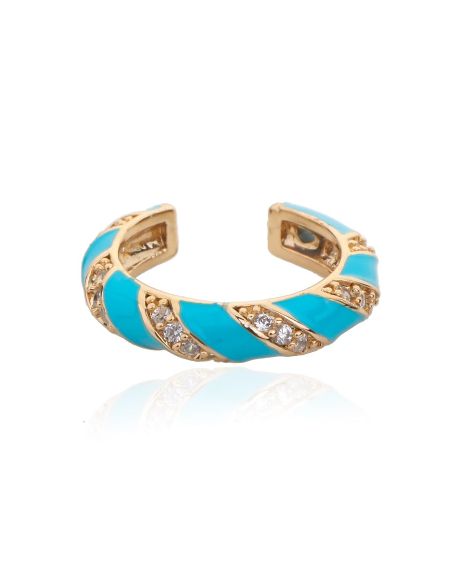 Blue Kıkırdak Küpe 