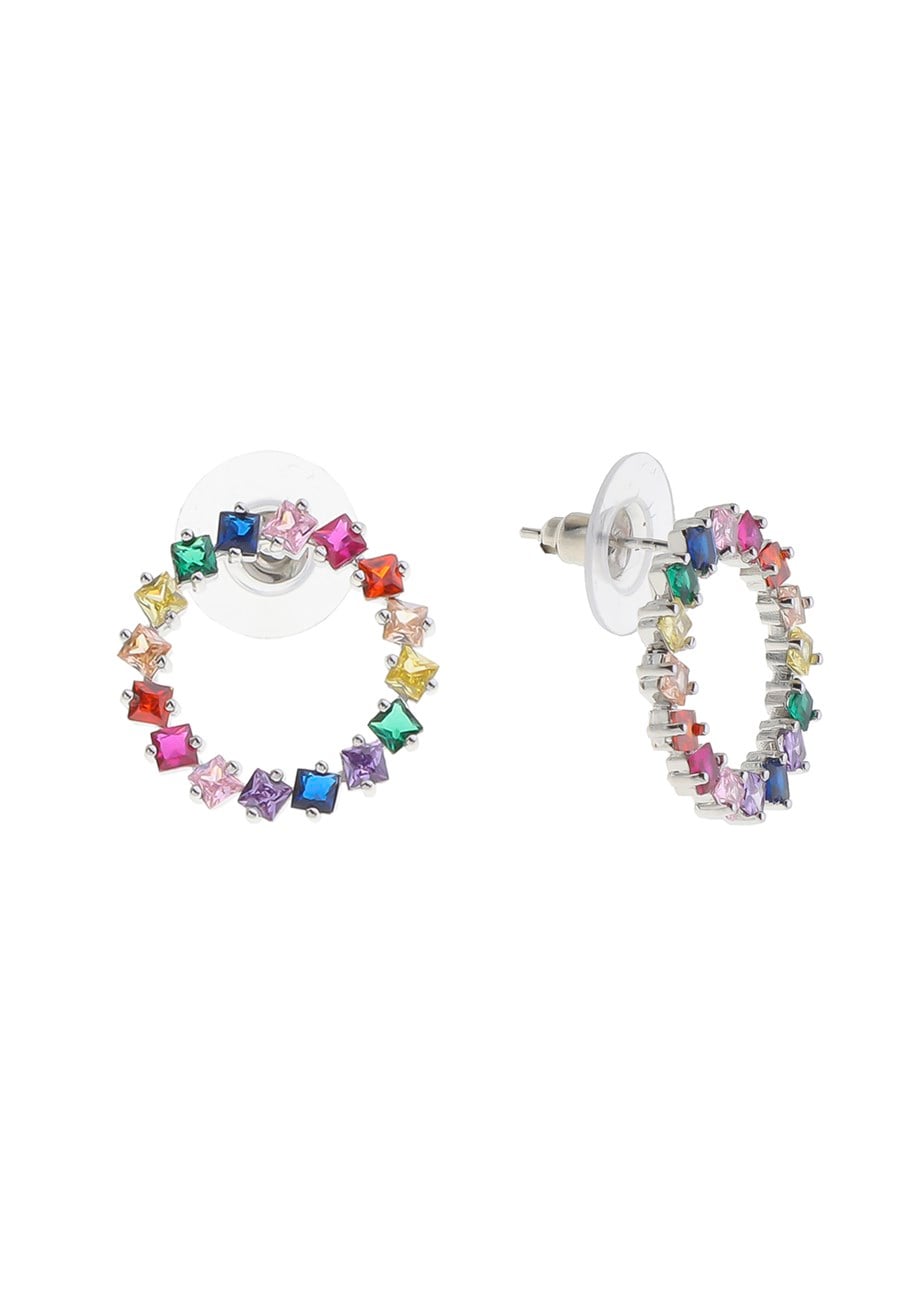 Colourful Stony Küpe