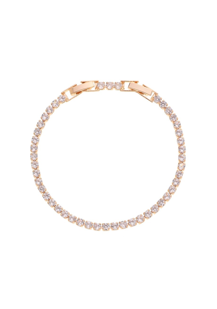Extra Slim Gold Baget Su Yolu Bileklik