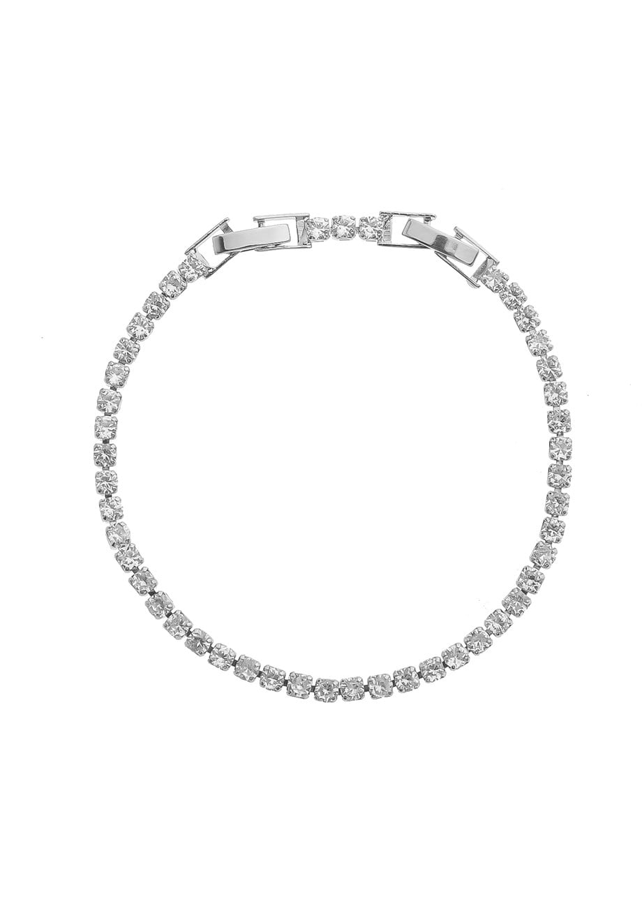 Extra Slim Silver  Baget Su Yolu Bileklik