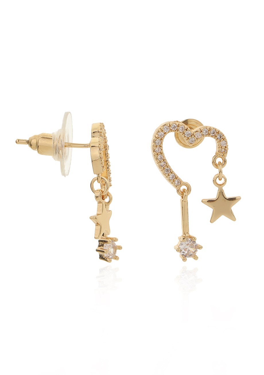 Gold Love Woman Küpe 