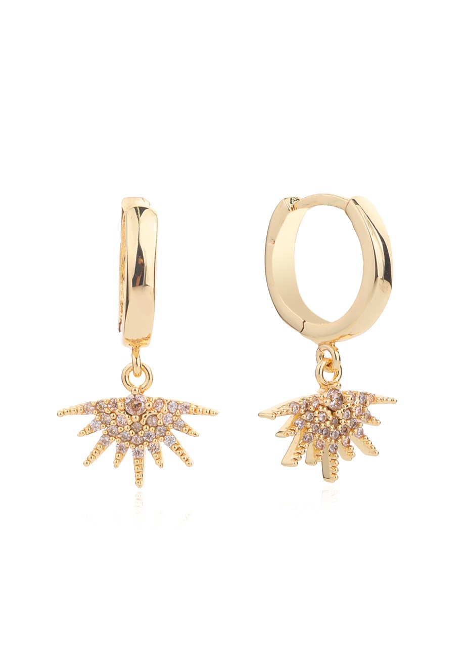 Gold Showy Küpe 